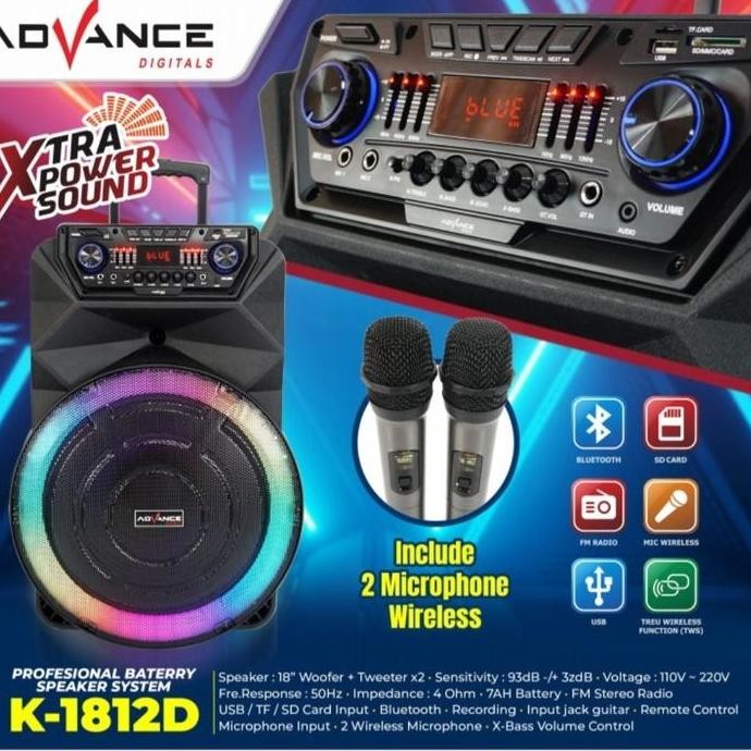 ADVANCE SPEAKER TROLI / MEETING K-1812D