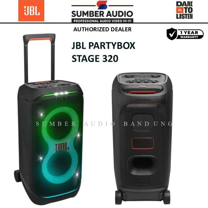 JBL Partybox Stage 320 dan JBL Partybox 310, JBL Partybox 320 Speaker Portable JBL 320 | JBL Partybo