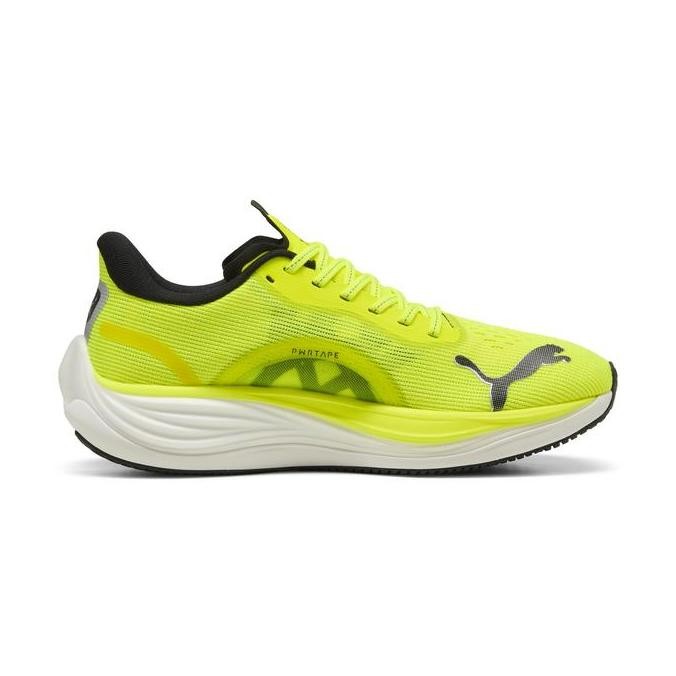 Puma Sepatu Lari Pria Velocity Nitro 3 Yellow Alert-Black