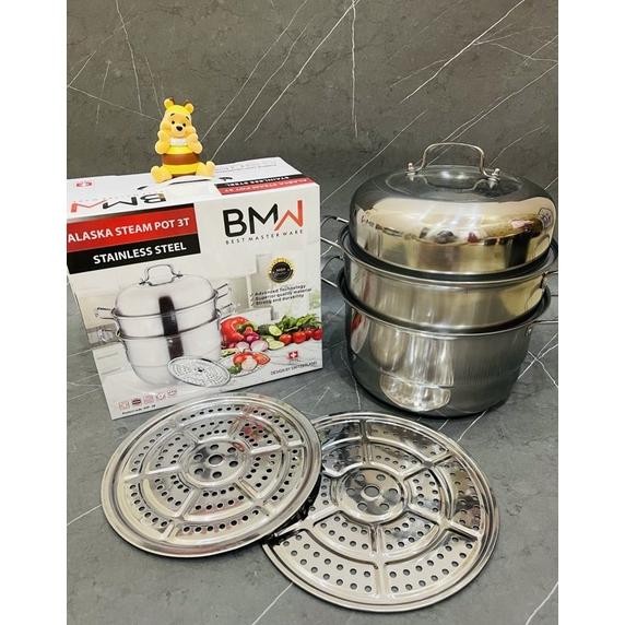 Panci Alaska Steampot Bmw / Panci Steamer Kukus Bmw