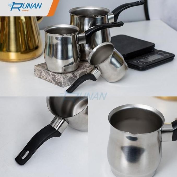 Coffee Maker - Turkish Coffee Maker Pot Panci Kopi Turki Set 3