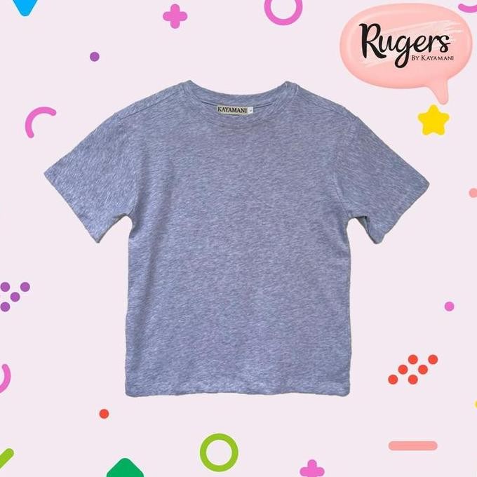 Rugers By Kayamani - Kaos Anak - Misty Grey