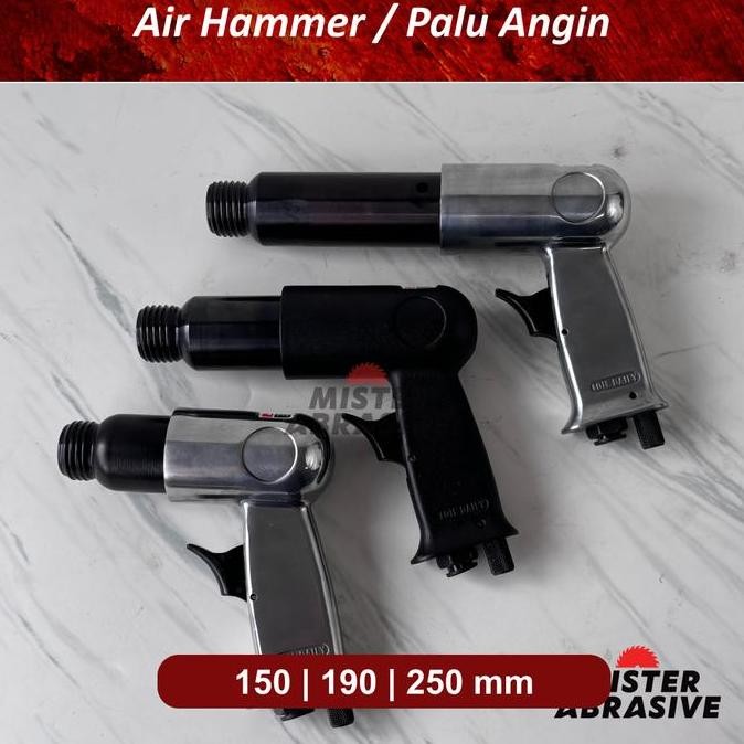 ZYUNJI- Air Hammer Bobok Palu Angin 150 190 250 mm Mesin Chisel Pneumatic