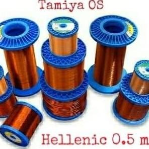Kawat Email Tembaga 0.5 mm - Berat 100 gram
