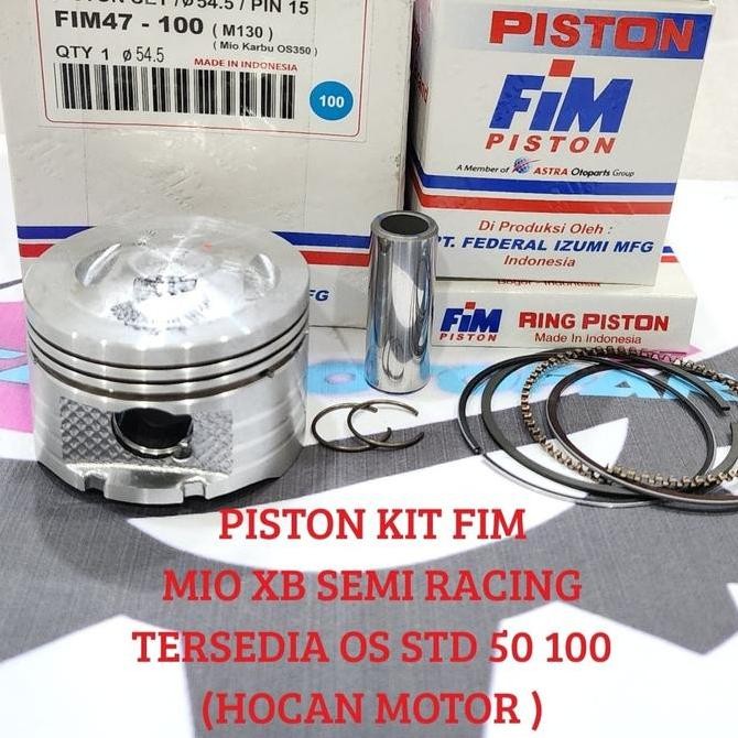 Piston Kit Seher Set Fim Mio Xb Pnp Mio Smile Sporty Soul Fino Nuovo