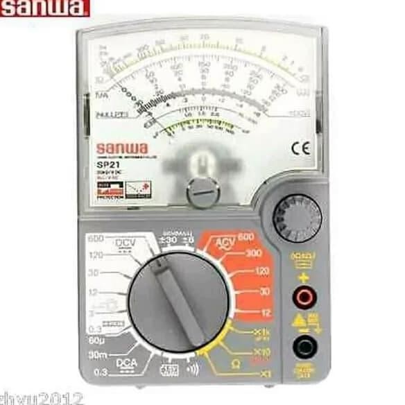 SANWA SP21 ANALOG MULTITESTER MULTITESTER ORIGINAL DAN TERPERCAYA