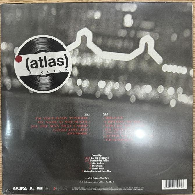 Vinyl / Piringan Hitam WHITNEY HOUSTON - I'm Your Baby Tonight Rare Koleksi Original
