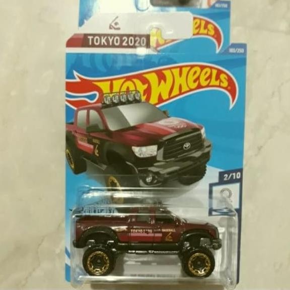 hotwheels 10 toyota tundra tokyo 2020