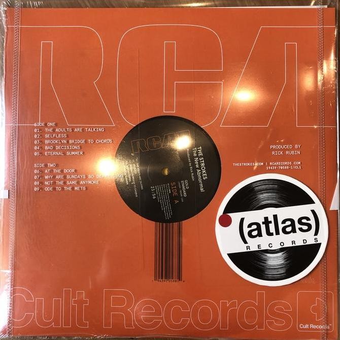 Vinyl / Piringan Hitam THE STROKES - The New Abnormal Rare Koleksi Original