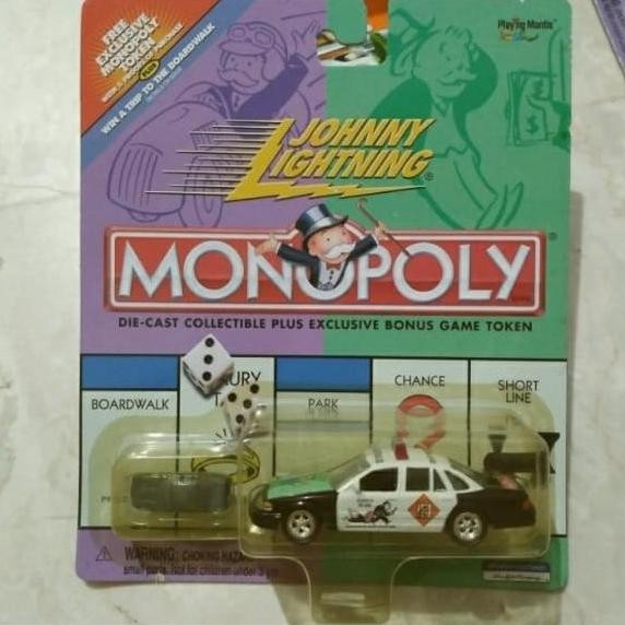 johnny lightning monopoly diecast crown victoria