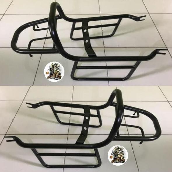 Backrack Motor Kawasaki W175.Aksesoris Behel Rak Motor Kawasaki W175 Restock