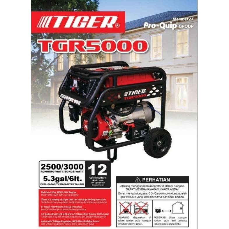 albertGokil Genset tiger / supra / floky 3000/2800 watt