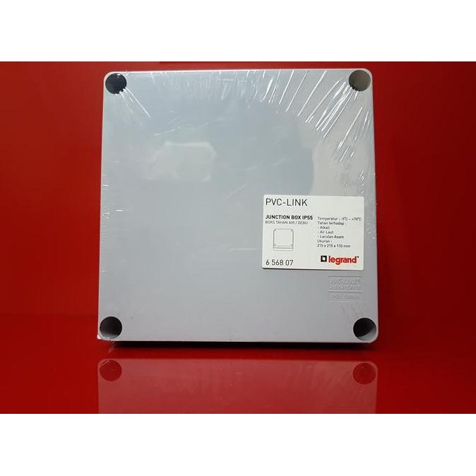 Junction Box Weatherproof IP55 215x215x110 Legrand 656807