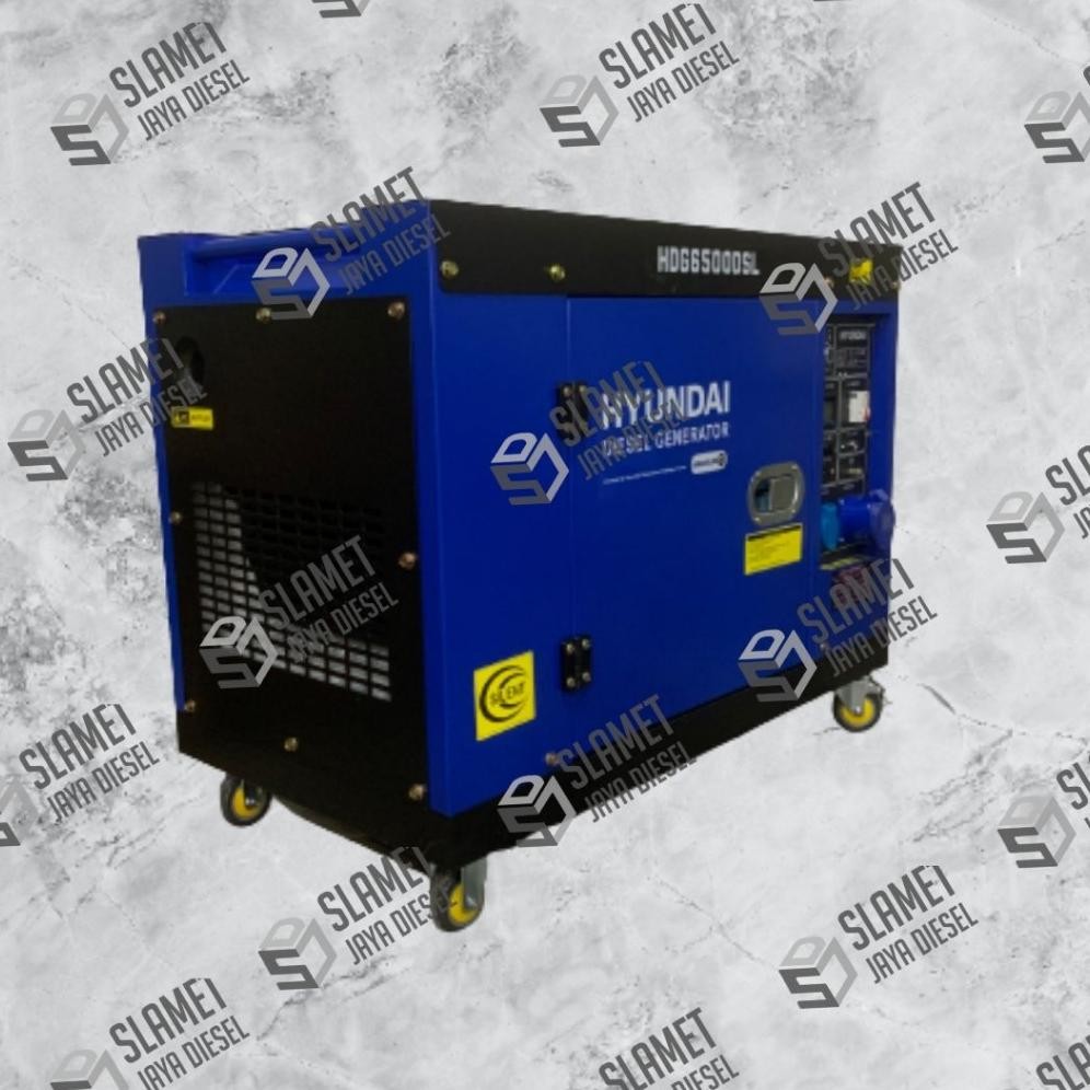 albertGokil Genset Silent Hyundai HDG6500 - 5000 Watt