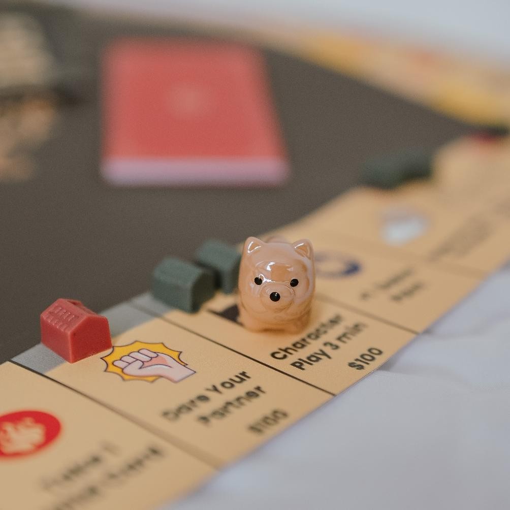 LOV & PLY Mainan Suami Istri / Mainan dewasa 21+ / Couple Board Game / Monopoly couple 21+