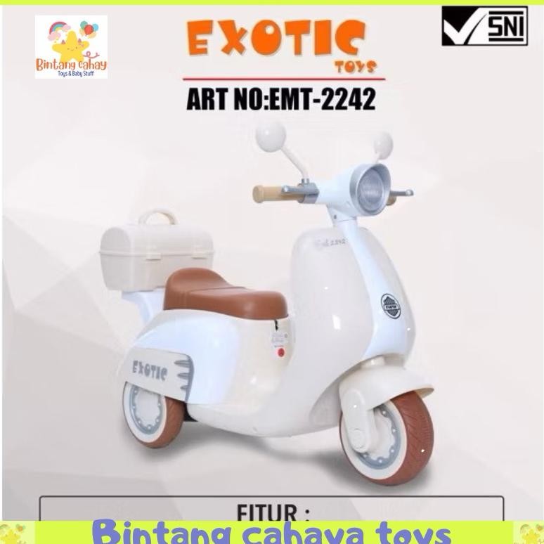 Motor Aki anak Vespa PMB NW113 Exotic 2242 Volta 5022 2237 lite Sepeda Listrik Cas casan Klasik skut