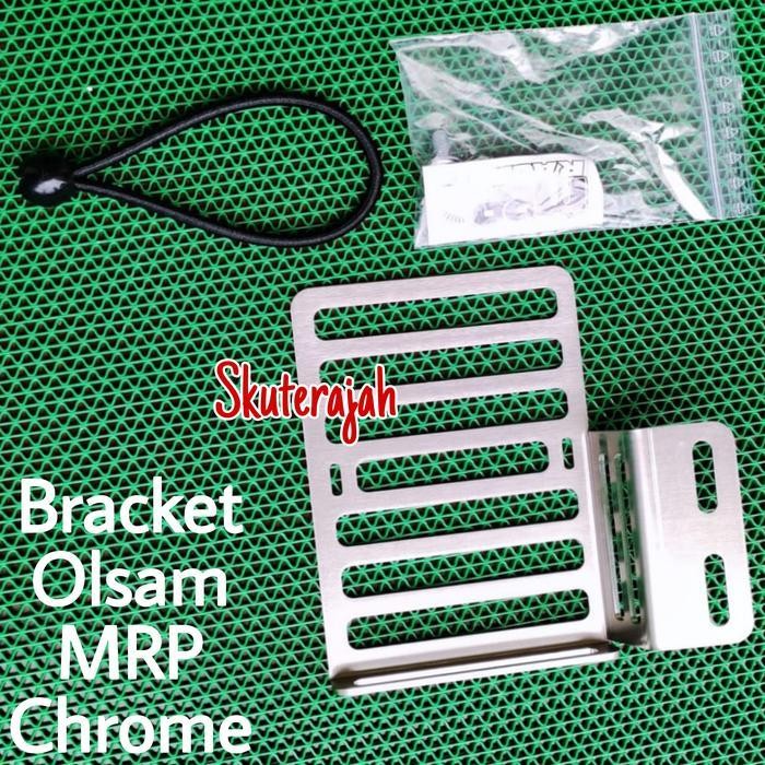 Bracket Oli Samping MRP Silver utk Vespa Ring 10