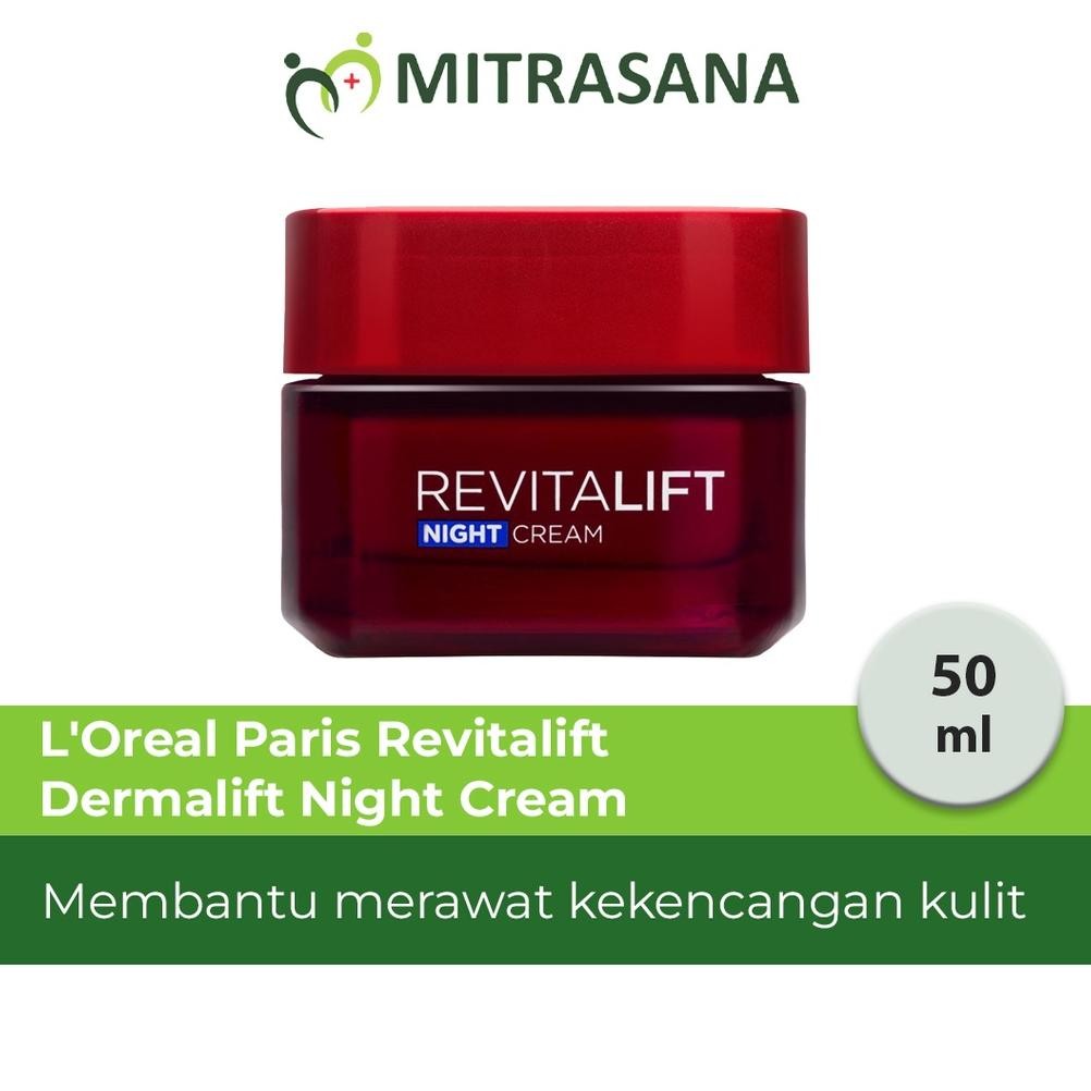 L'Oreal Paris Dermo Expertise Revitalift Dermalift Night Cream - 50 Ml Original