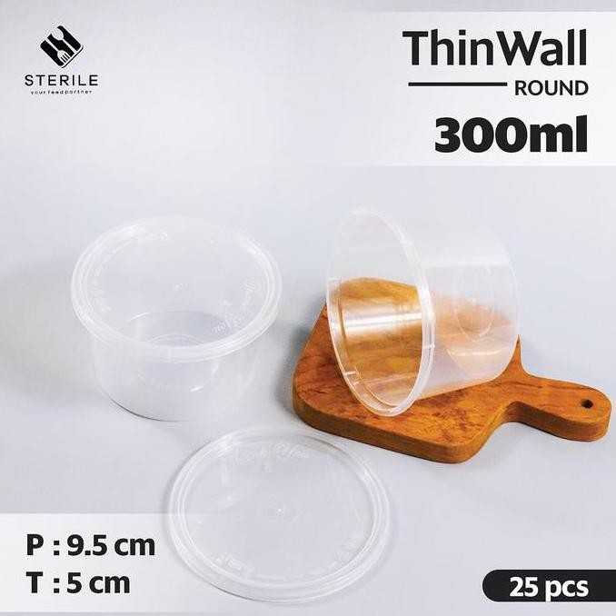 Cup 300 ml / cup pudding 300 ml / cup puding / mangkok puding thinwall