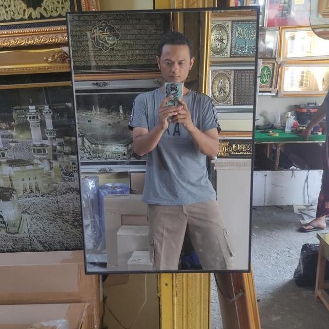 Cermin Frameless 40X60 Cm