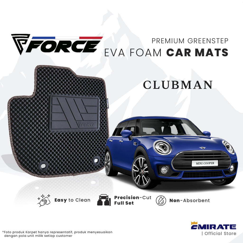 Karpet Mobil Mini Cooper Clubman EVA Force Fullset
