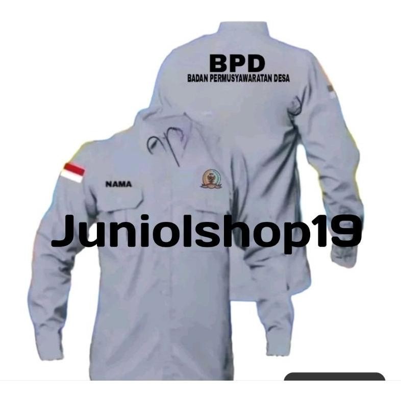 panjang big size Kemeja BPD baju BPD seragam BPD Pdh BPD kemeja kerja BPD baju kerja BPD kemeja bada