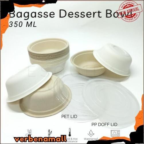 Paling Murah Bagasse Dessert Snack Bowl 350 ML BG350