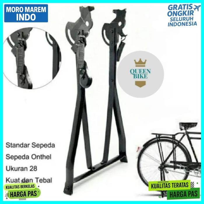 Best Seller Standar Tengah Sepeda Jagang Cagak Babi Tengah Sepeda 26 Jengki Kumbang 26X1 3/8 / 28 Ke