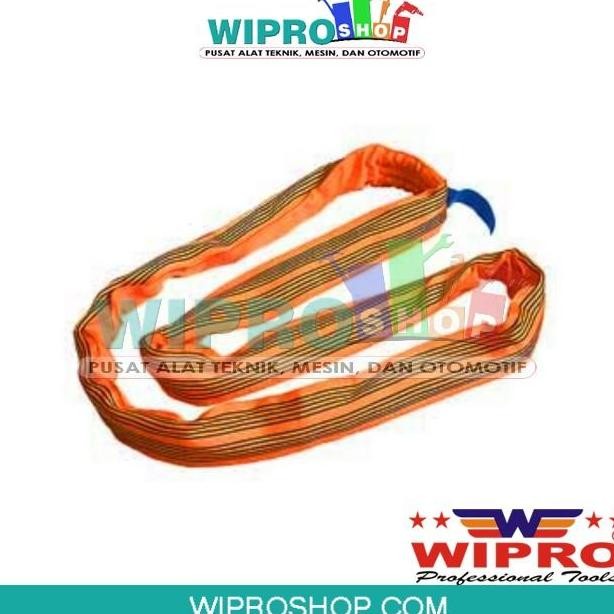 BELERAINTE WIPRO Round Sling WLL12T6 300mmx6M (Oranye)