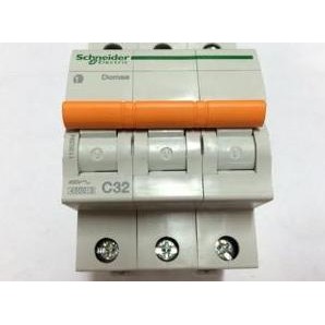 mcb 3p 3phase schneider 32a 32 ampere