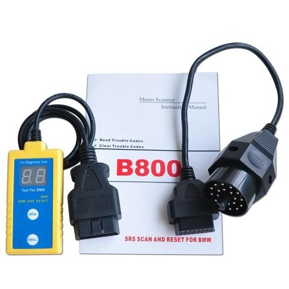 New B800 Bmw Airbag Srs Reset Scanner Obd1+Obd2 Diagnostic Tool  Cate 34