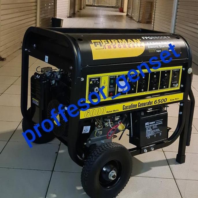 Genset 6000 Watt - 6500 Watt 8 Kva Firman Gasoline Fpg 8800 E2 !! Sukses Mart 25