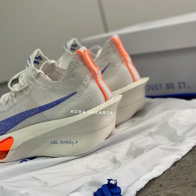 Nike Zoom Alphafly 3 Bowerman Blue Print Pack White - Bnib Original 100%