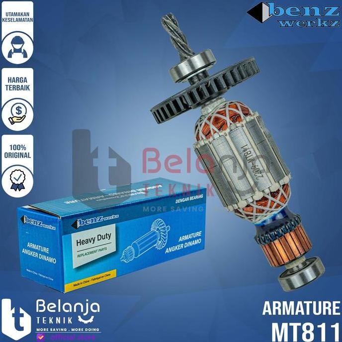 WONDERWEISS- Benz Armature Angker Mesin Bor Impact 13mm MT 811 For Maktec MT811