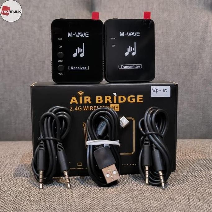 In Ear Monitor M Vave WP 10 MVave Wireless Ear Monitor WP10 Set Transmitter Receiver Original