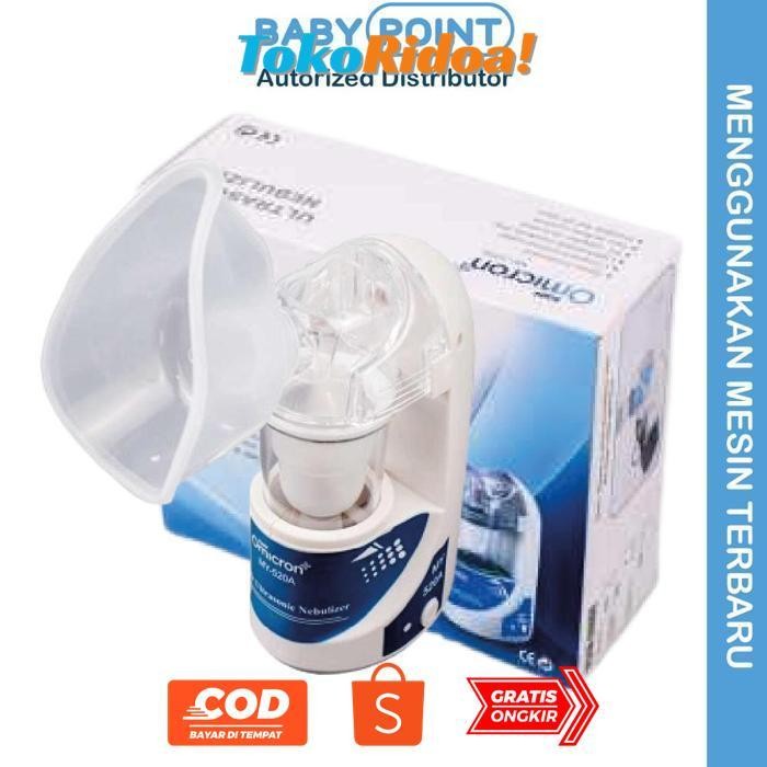 Terlaris Nebulizer Ultrasonic Inhale Alat Terapi Uap Pernapasan Hidung Im31