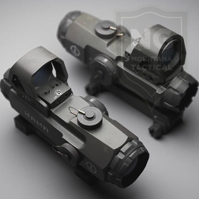Leupold Mark 4 Hamr 4X24Mm With Deltapoint Red Dot Scope Sight Magnifier Kualitas Terbaik Harga Term
