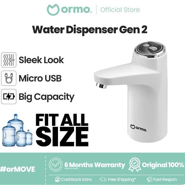 Dispenser Galon Air Aqua Pompa Galon Automatic