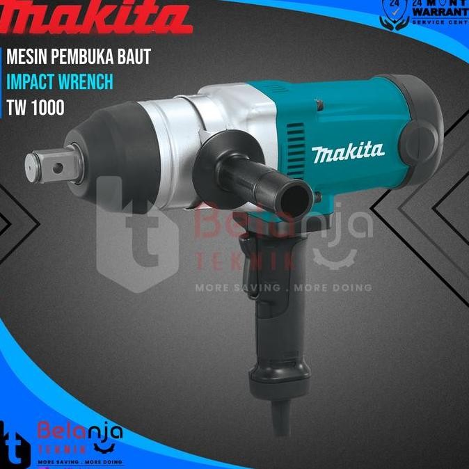 IKKAKU- Makita Impact Wrench 1 Inch TW 1000 Mesin Pembuka Baut Listrik TW1000