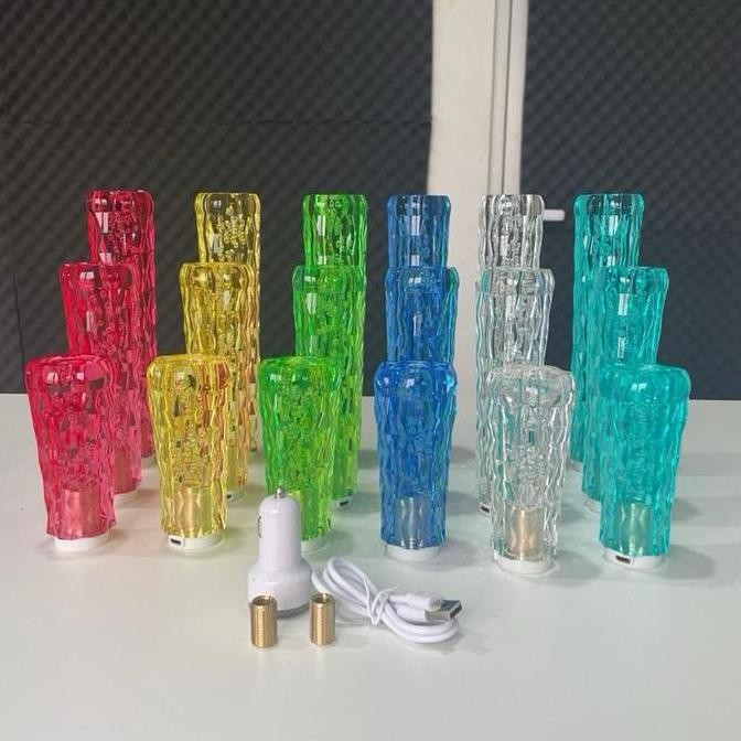 Knob Persneling LED Kristal Auto Nyala Untuk Mobil & Truk