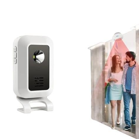 Bel Toko Selamat Datang Alarm Sensor Gerak Entrance Wireless Infrared