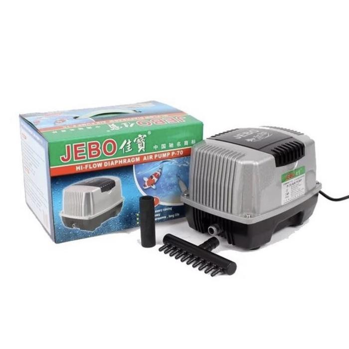 JEBO P70 JEBO P-70 POMPA UDARA AERATOR HI FLOW AIR PUMP BLOWER