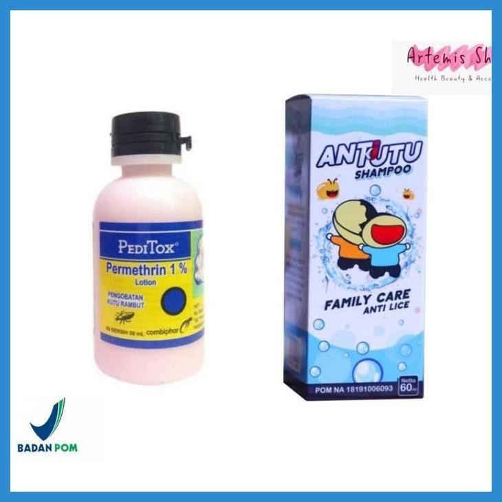READY PEDITOX / PEDITOK SHAMPOO ANTI KUTU OBAT KUTU RAMBUT 50ML ANJING KUCING SIAP KIRIM