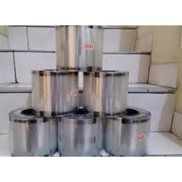 Plastik Lid Cup Lid Sealer Polos Plastik Polos Putih Lid Ter