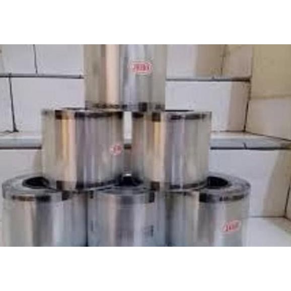 Plastik Lid Cup Lid Sealer Polos Plastik Lid Polos Putih