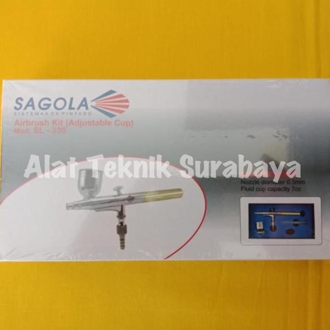 Promo Air Brush Sl-330 / Alat Cat Semprot Adjustable Cup Sprayer Spuyer Paint Spray Lukis Semprot Co