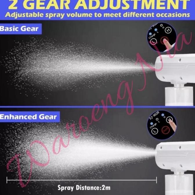 Promo Uv Sprayer Disinfectant Gun Portable Sterilizer Desinfektan Gun Gmt-77 Cod