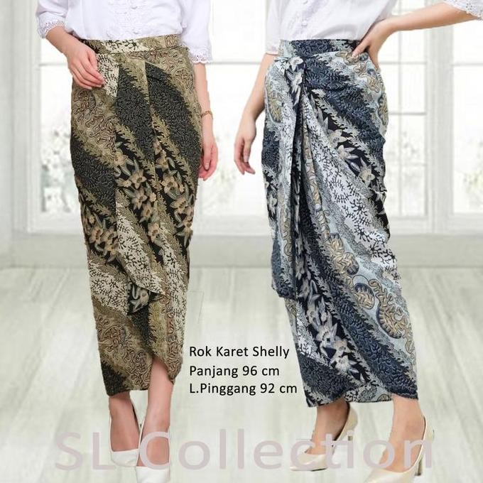 Promo Rok Bawahan Kebaya Batik Wanita Remaja Dewasa Modern Elegan Mewah Shelly COD