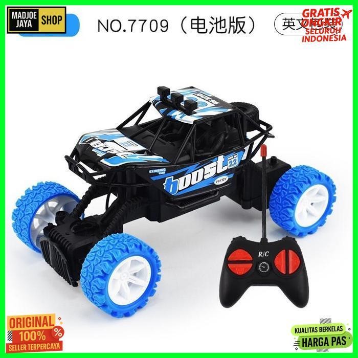 New Mainan Mobil Remote Control Jeep Offroad Climbing Car Rc Rock Crawler / Rc Monster Charge Cross 