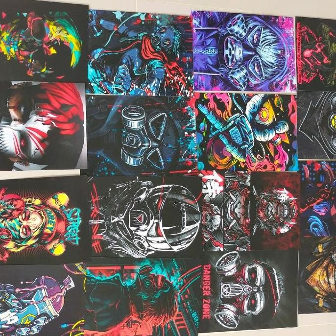 DB73>> POSTER MOTIF KATA2 KEREN 50 PCS/POSTER DINDING KEREN /HIASAN DINDING AESTHETIC/ POSTER MURAH 